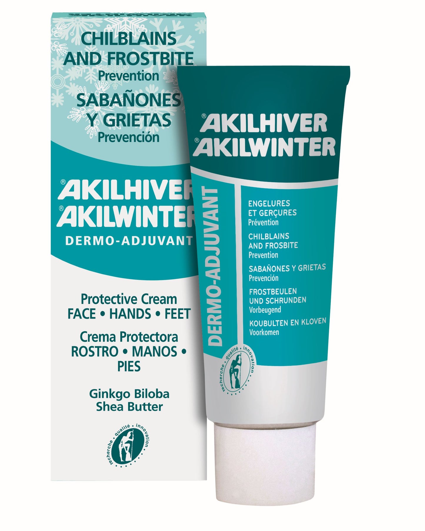 AKILWINTER® Protective cream for feet, hands and face 75ml