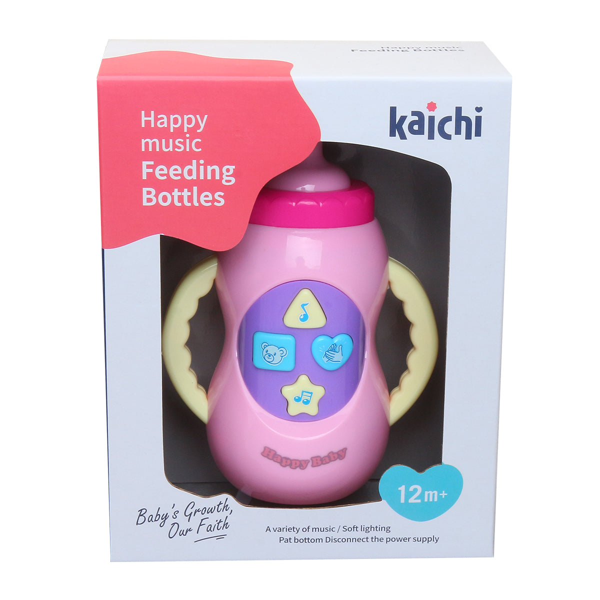 Happy Music Feeding Bottles with Lights & Lamp, Music