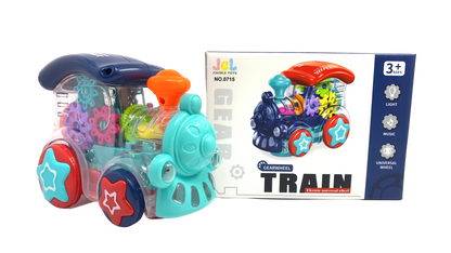 Baby Toy Mini Transparent Gear Train