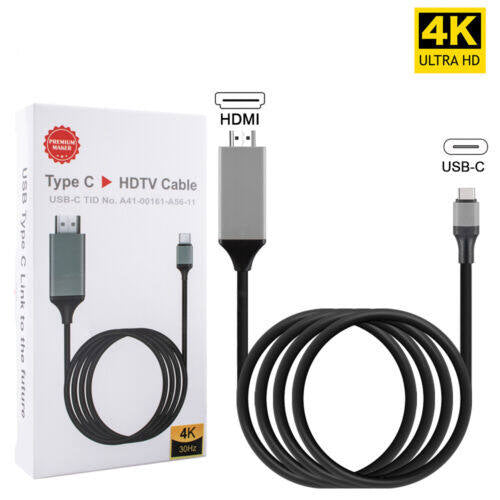 Type C to HDTV Cable Adapter 4K