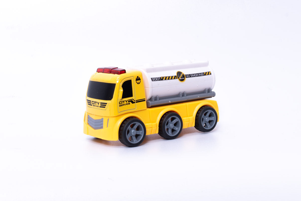 Magnetic DIY Crane Construction Truck