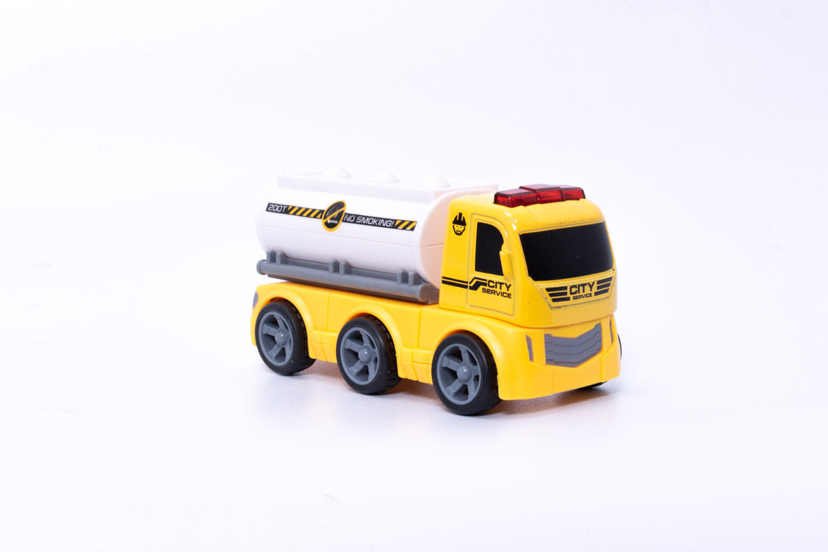 Magnetic DIY Crane Construction Truck