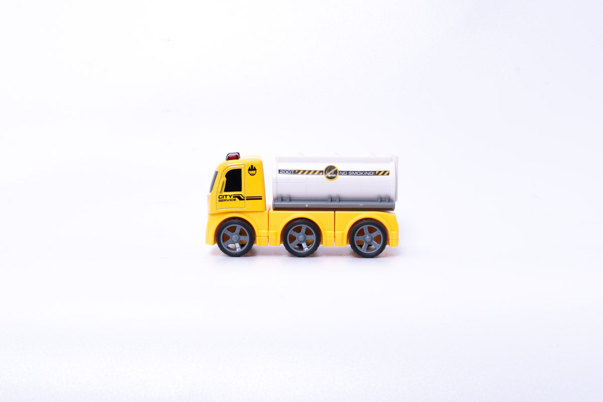 Magnetic DIY Crane Construction Truck