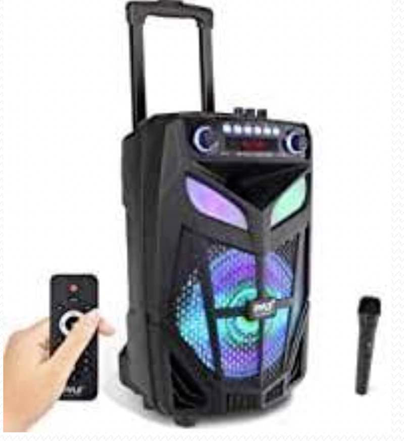 12 inch Trolley Party Sound Box with Karaoke System
