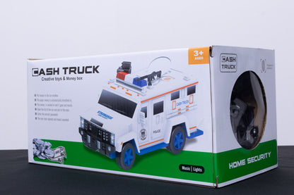 Electronic Cash Truck Saving Bank with Music and light