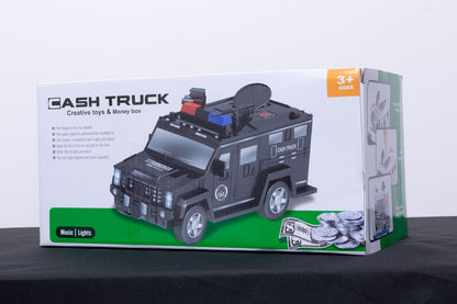 Electronic Cash Truck Saving Bank with Music and light