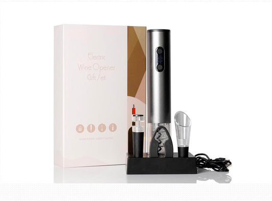4 in 1 Electric Wine Opener Gift Set