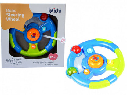 Educational Toy Steering Wheel with Lights and Music