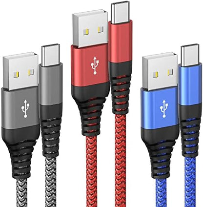 Durable Woven Braid Fast Charging Cable 2M