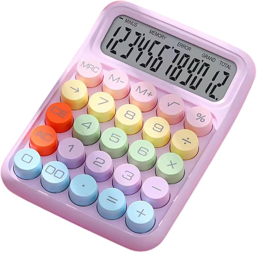 Colorful Electronic Calculator