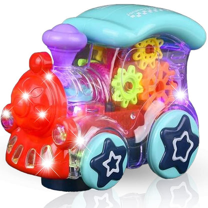 Baby Toy Mini Transparent Gear Train