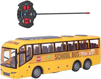 Remote Control Bus with Light 1:30 Scale