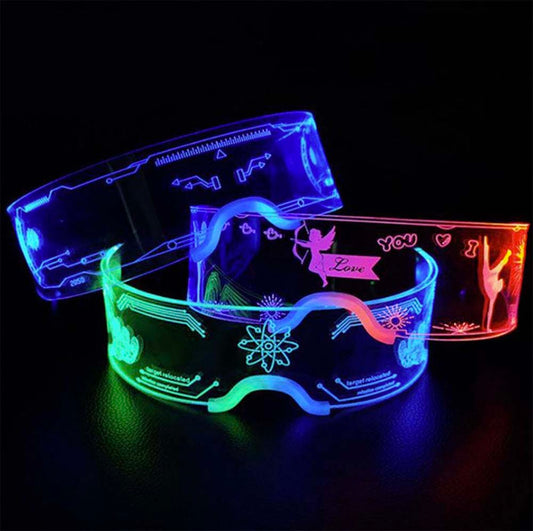 7- colour Luminous Glasses