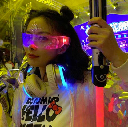 7- colour Luminous Glasses