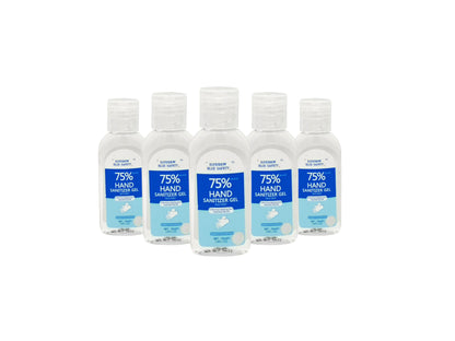 Blue Safety Hand Sanitizer Gel 55ml (Bulk 48pcs)