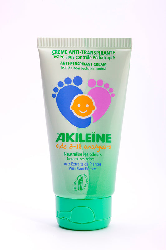 Akileine Anti-perspirant Cream For Kids 75ml