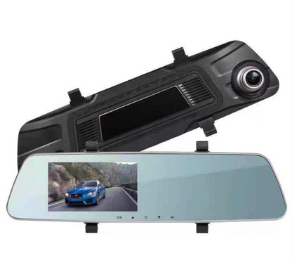 2-in-1 Smart Rear View Mirror & Built-In Dash Cam