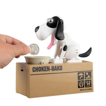 Happy Dog Coin Bank