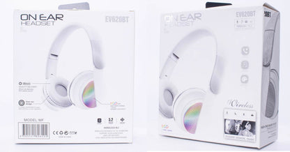 Bluetooth Foldable Lightweight Headphones EV620BT