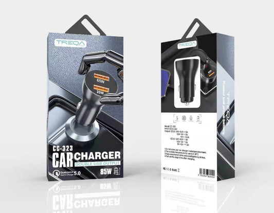 Fast Charger Dual Port QC3.0 Car Charger