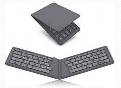 Foldable Bluetooth Keyboard in Portable Compact Size