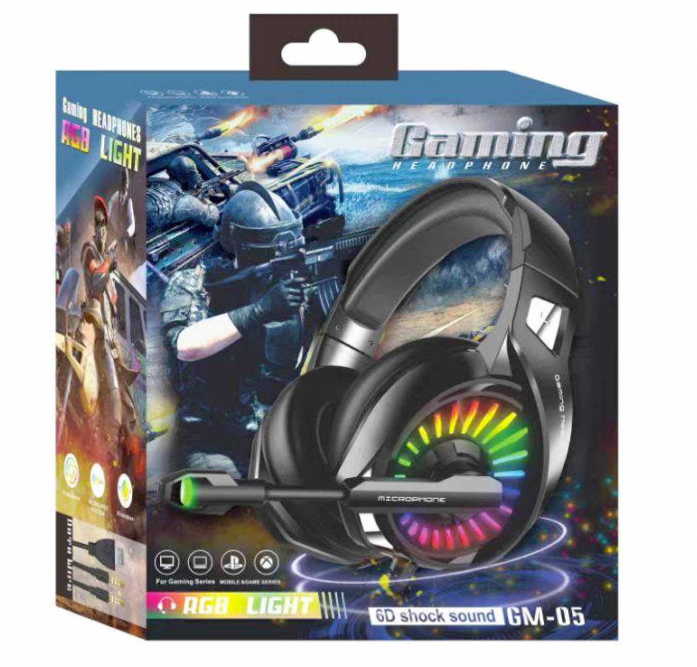 Gaming Wired Headset GM05 with Microphone