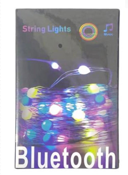 LED 10M 8 Function (Music Control) Copper Wire String Lights