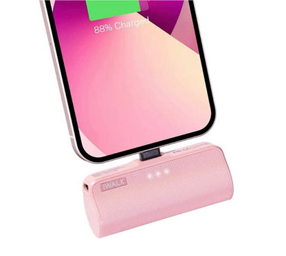 Power Bank 3300mAh Portable Compact built in Lightning Connector Docking