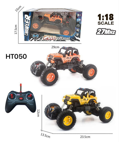 Remote Control Off Road Rock Crawler 1:18 scale