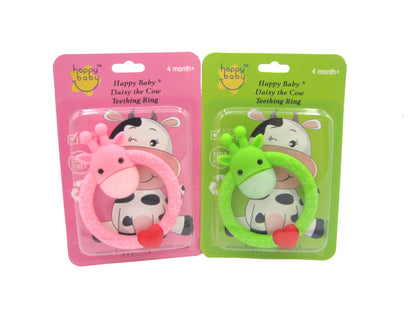 Happy Baby Daisy the Cow Teething Ring