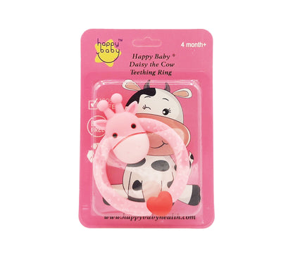 Happy Baby Daisy the Cow Teething Ring