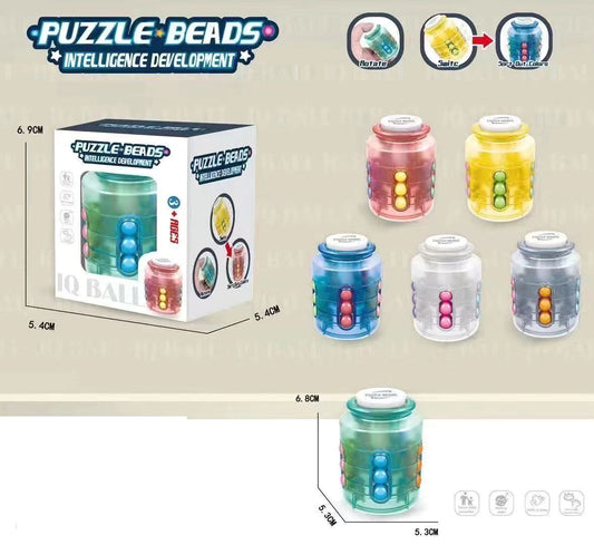 Rotating Magic Bean-Pop Can Fidget Toy (clear)