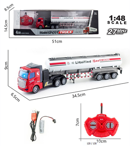 Remote Control Transportation Truck 1:48 Scale