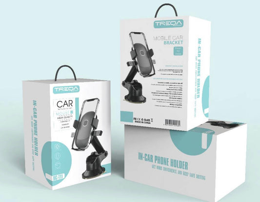In-Car Mobile Phone Holder with Long Bracket