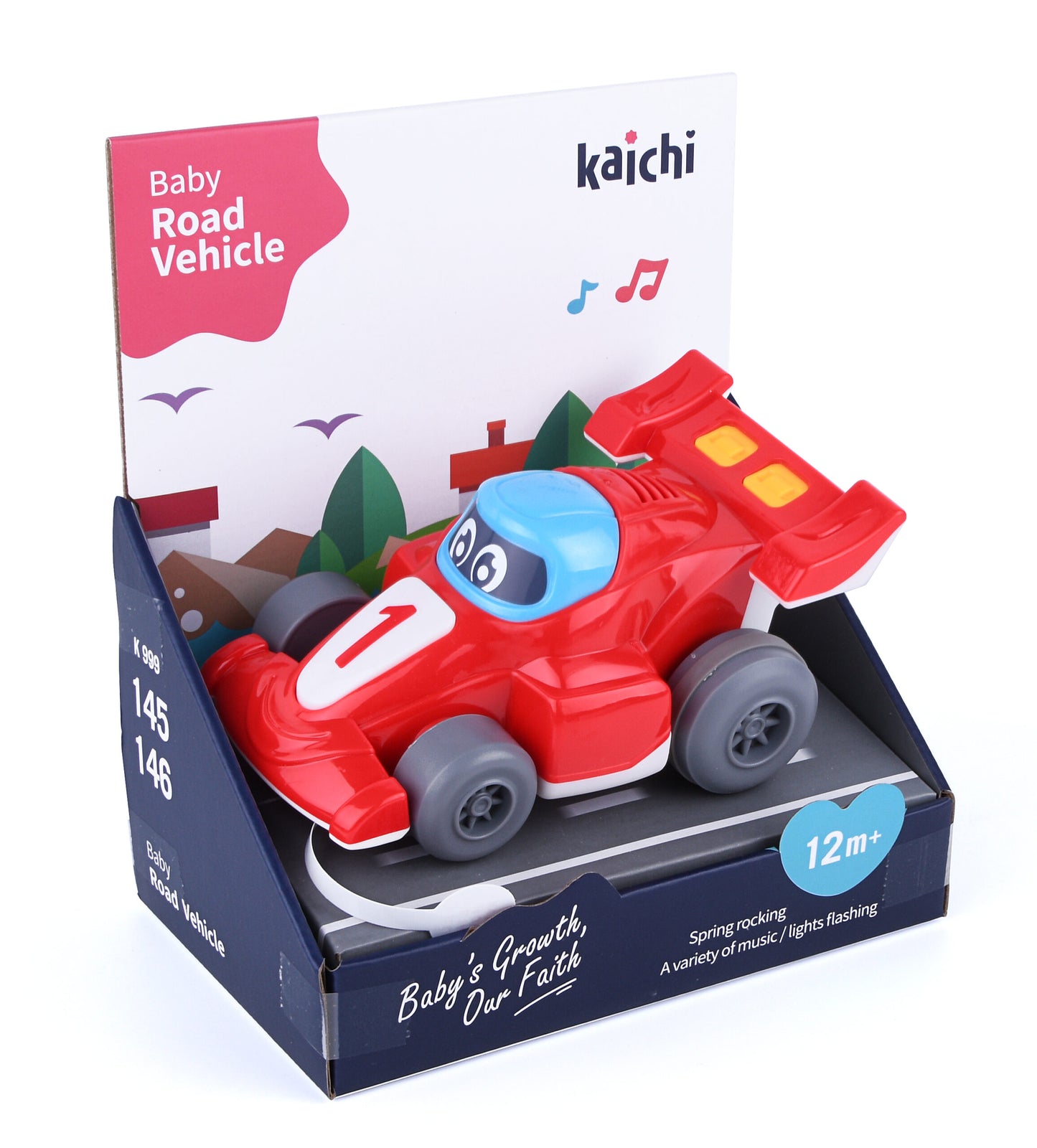 Kaichi Baby Toy Road Vehicle with Light & Sound