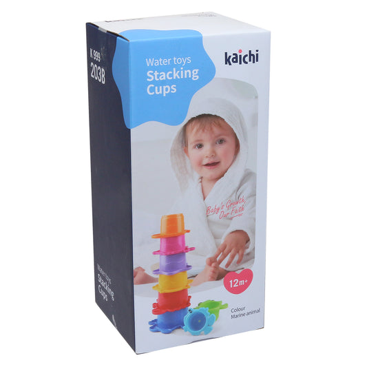 Kaichi Stacking Cups Baby Bath Set