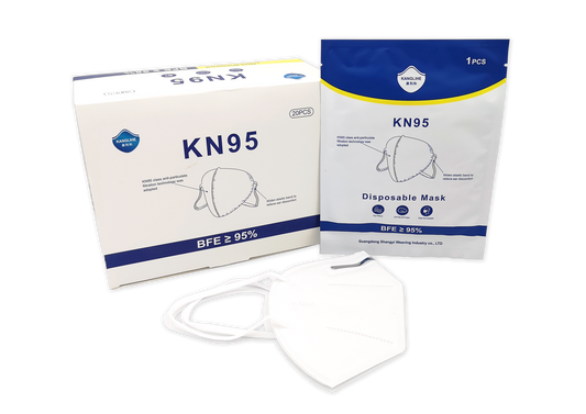 KN95/FFP2 Face Mask - Civilian Grade (20pcs masks per box)