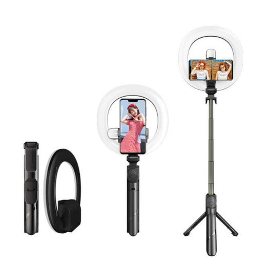 Ring Light with Selfie Stick Tripod