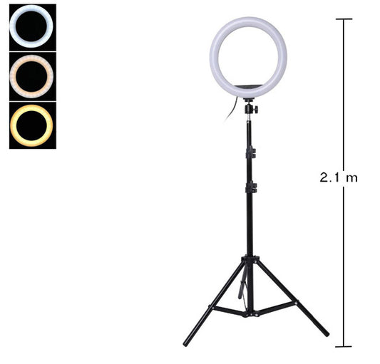 12" LED Ring Light with Extendable 2M Tripod Stand