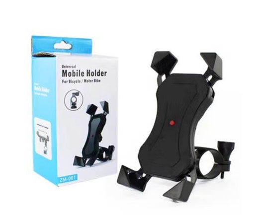 Universal One-Button Bicycle Phone Holder