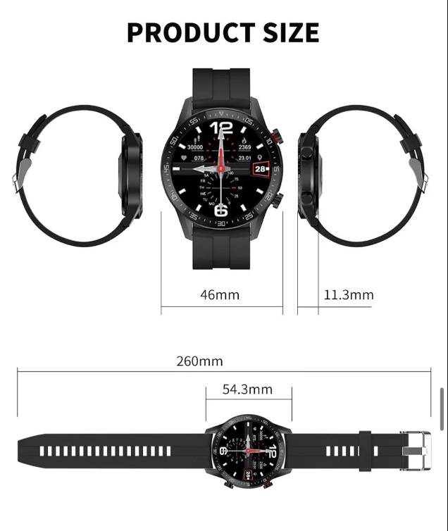 Kalobee Smart Watch for Business and Sport 46mm