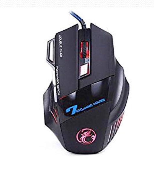 X7 2400 DPI LED Optical 7D USB Wired Gaming Mouse