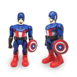 Robot Captain America Action Figure With Light And Sound