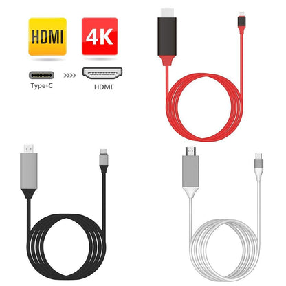 Type C to HDTV Cable Adapter 4K